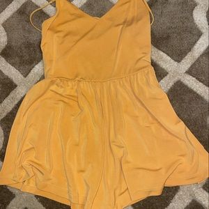 Yellow romper